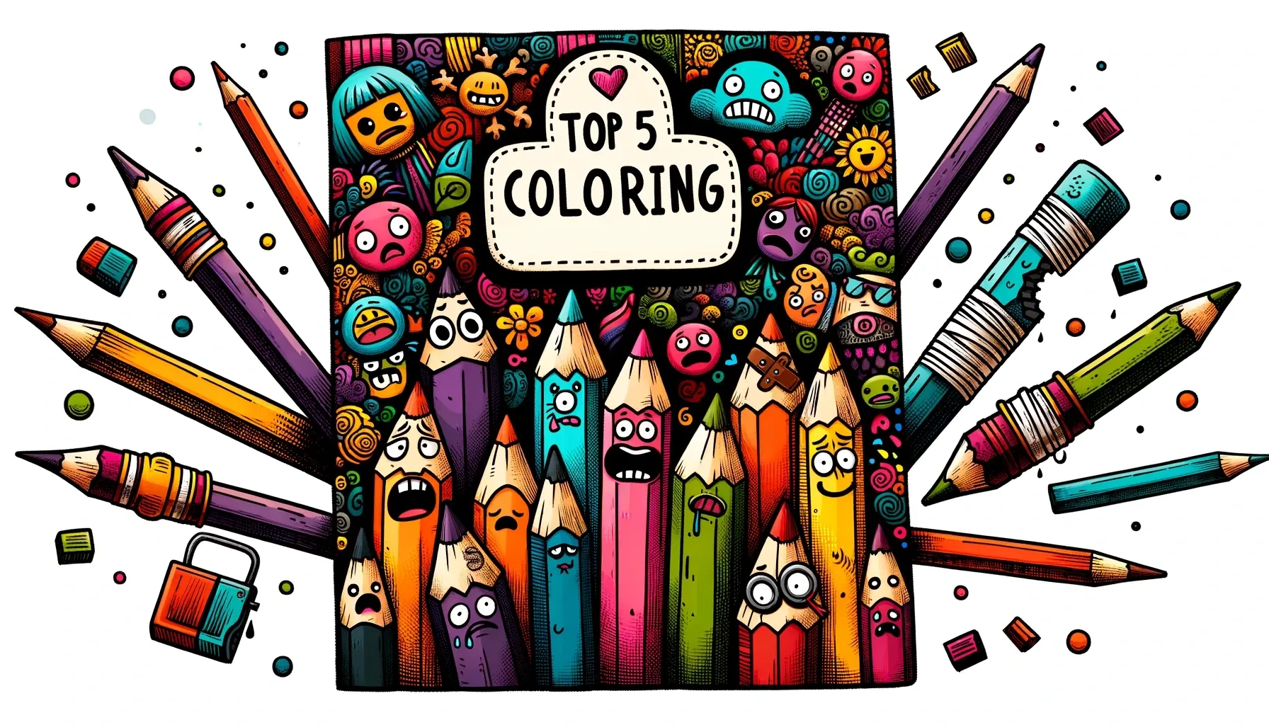 Top 5 Coloring Pencils for Stressed Out Adults